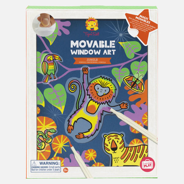 Tiger Tribe Jungle Movable Stickers
