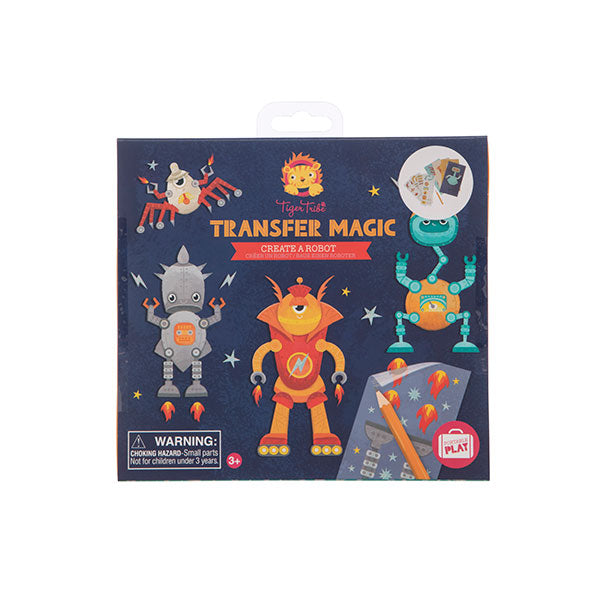 Tiger Tribe Transfer Magic Create A Robot 6 0311